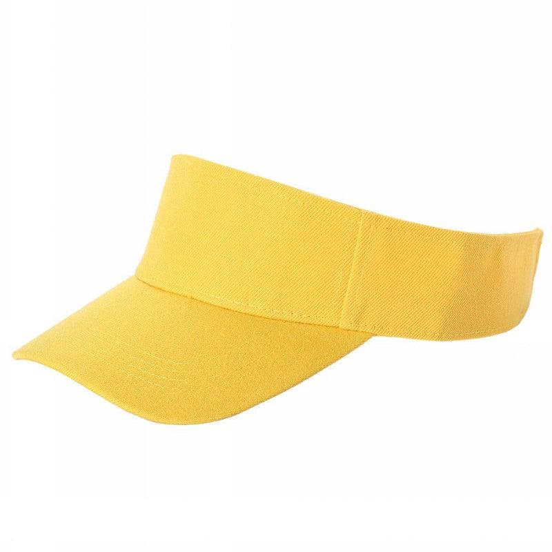 V4 Sun Visor Velcro Tape Hat Polyester Adjustable Fit for Sun Protection