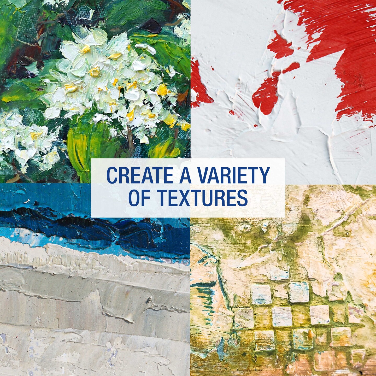 Acrylic Modeling Paste - 16.9oz (500ml) Lightweight, Flexible, Mixable, Sandable, and Archival-Safe