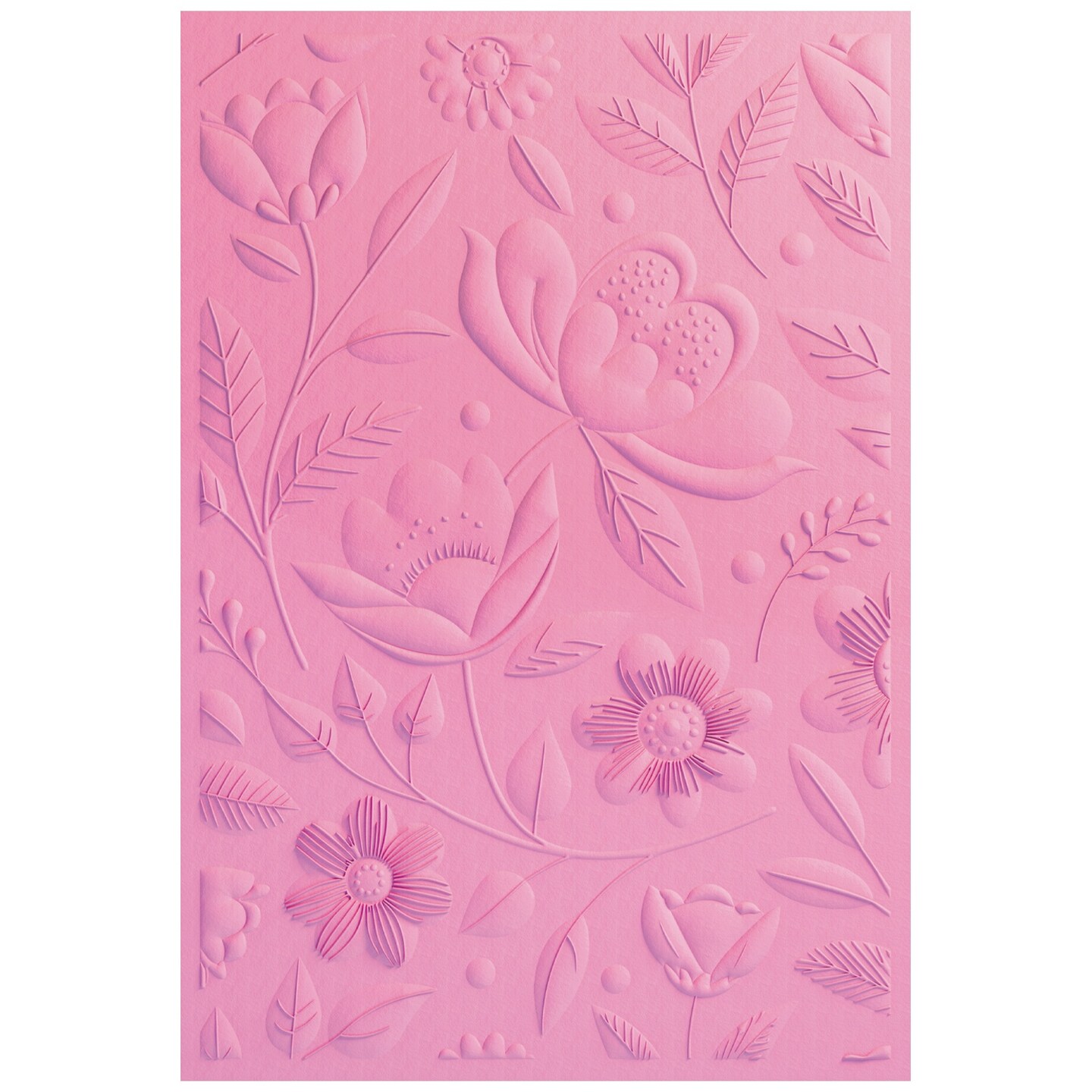 Sizzix 3D Textured Embossing Folder By Catherine Pooler-Happy Garden #1