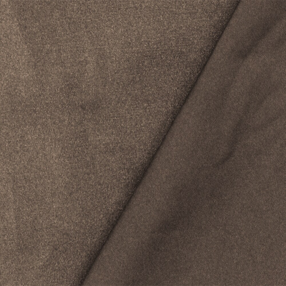 Earth Brown Famous Maker Stretch Satin Tricot Swimwear Fabric By the Yard