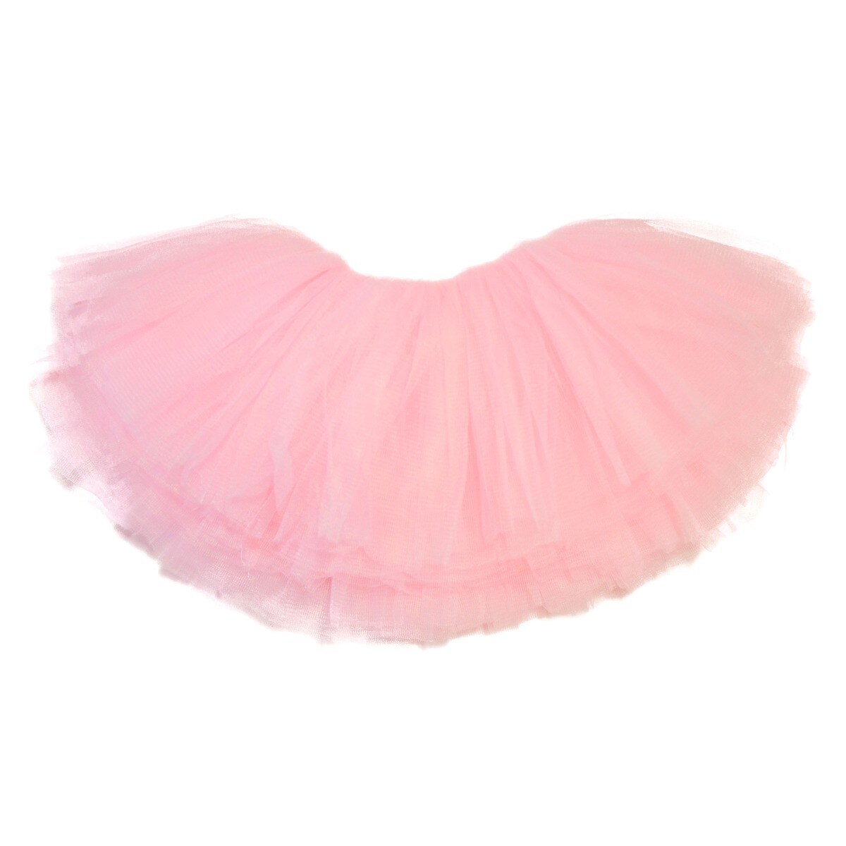 Little Girls Tutu 10-Layer Short Ballet Light Pink