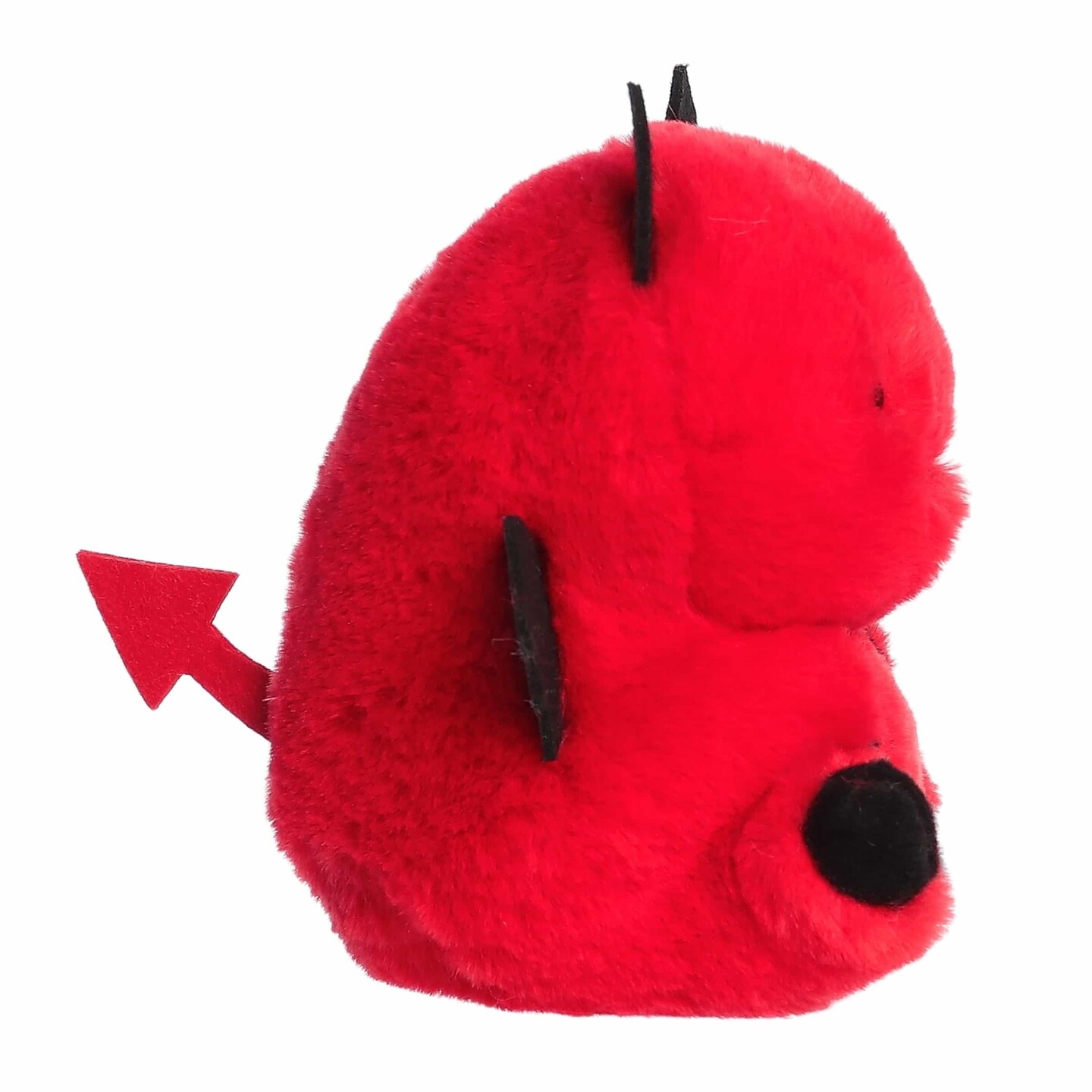 Aurora&#xAE; Spooky Rolly Pet&#x2122; Danny Devil&#x2122; Stuffed Animal - Compact Size for On-The-Go Fun - Perfect for Halloween Decorations and Gifts - Red 5 Inches