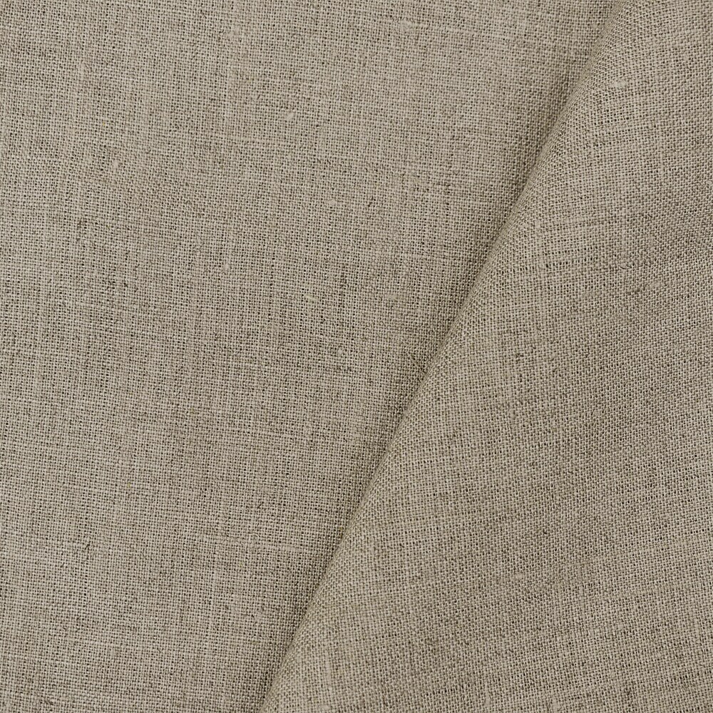 Natural Taupe Beige Spence Bryson Irish Linen Woven Fabric By the Yard