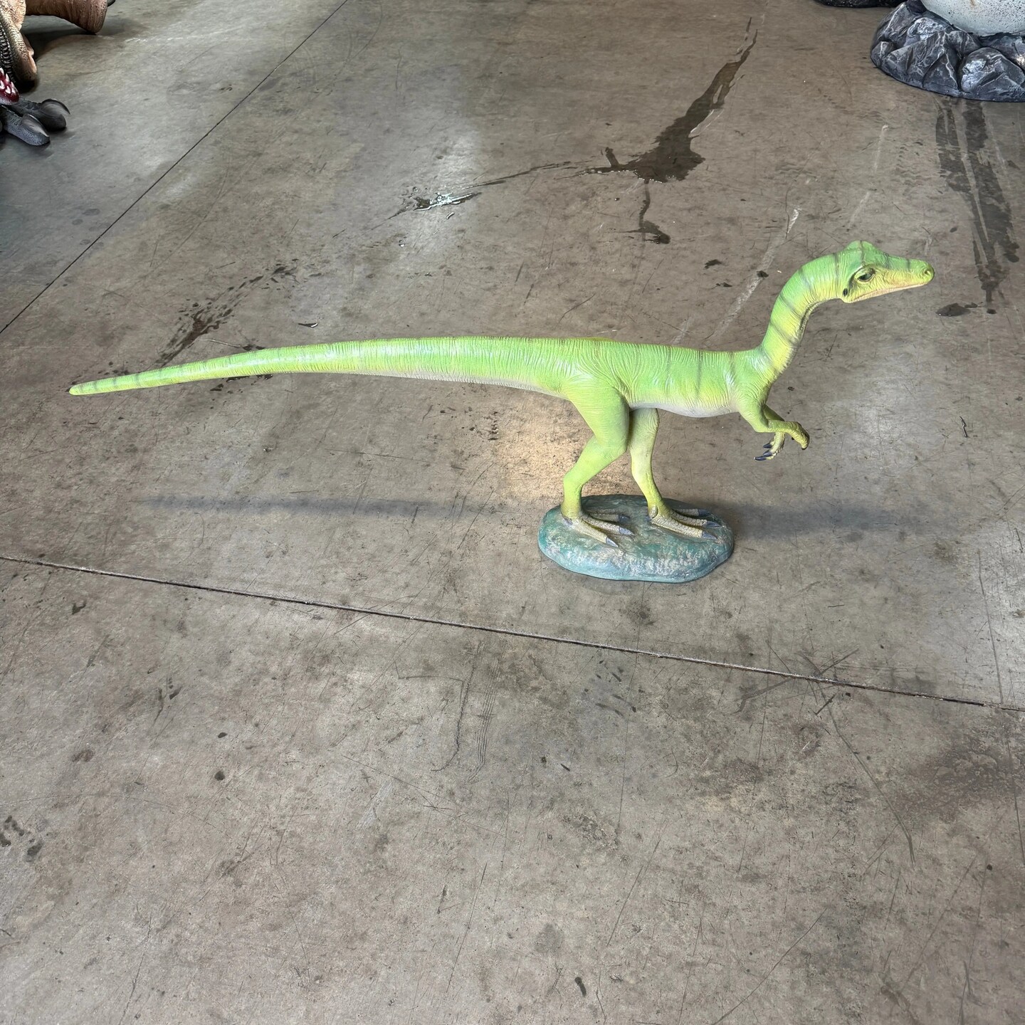 Compsognathus Dinosaur Life Size Statue