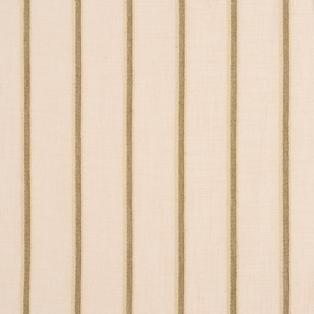 1 Yard Polyester Performance Sheer Upholstery Fabric Fade Resistant Oatmeal