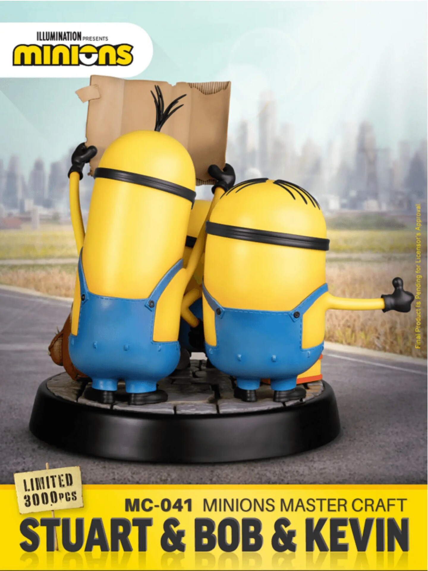 Despicable Me Minions Master Craft Table Top Statue