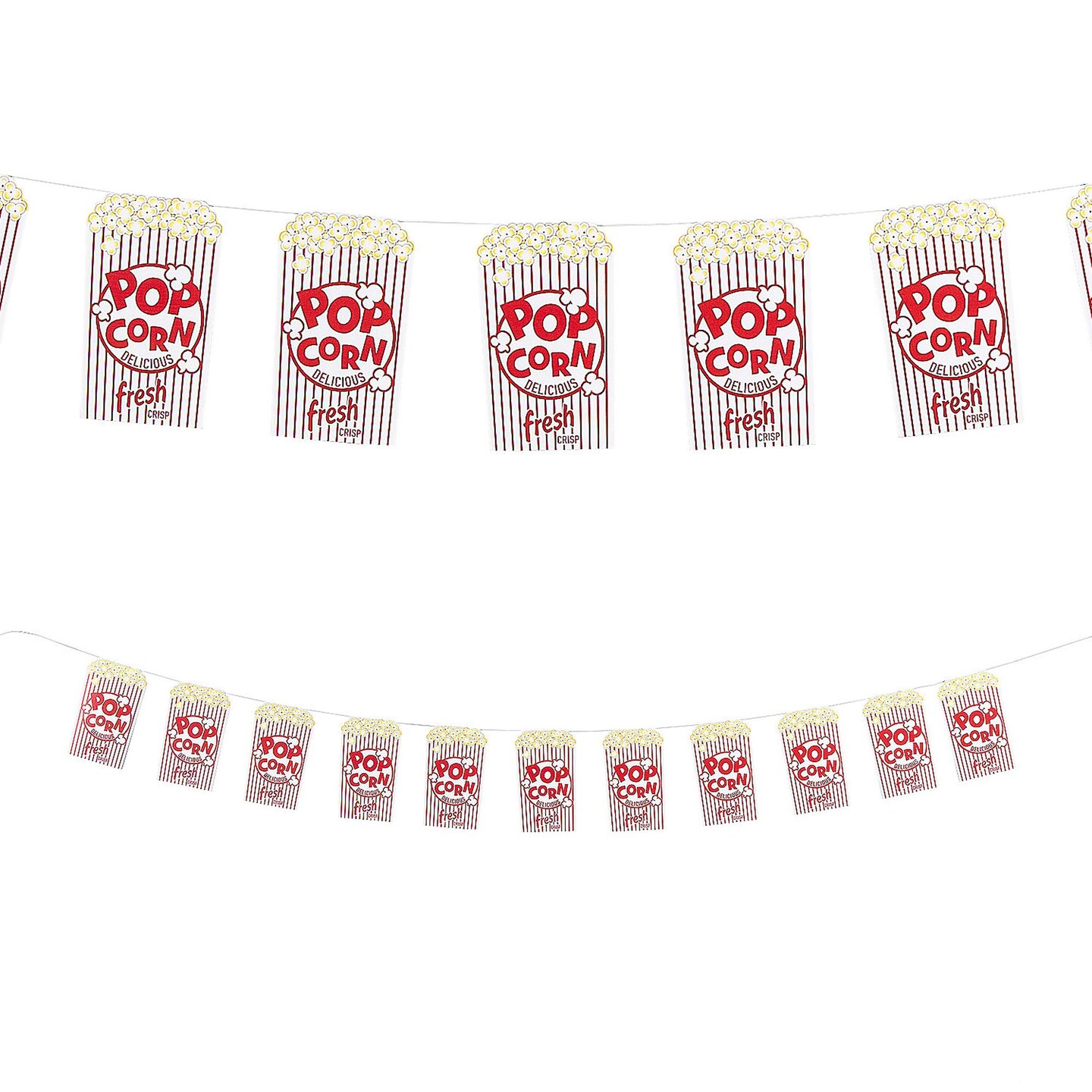 Popcorn Box Garland