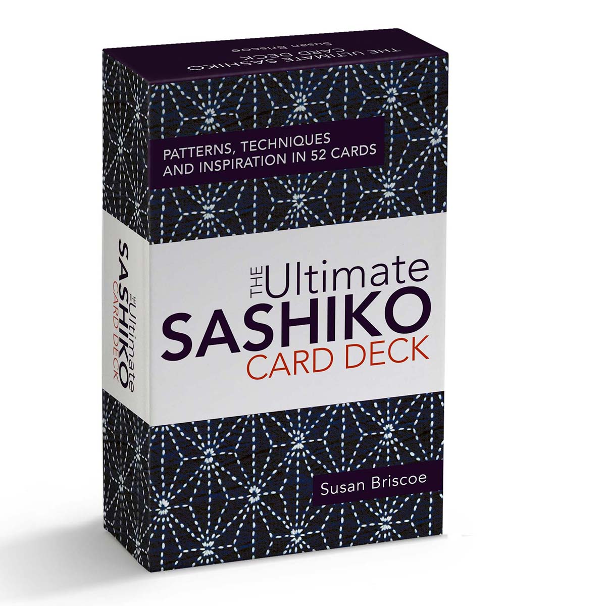 Ingram Publisher Services Ultimate Sashiko Card Deck Stamped Embroidery