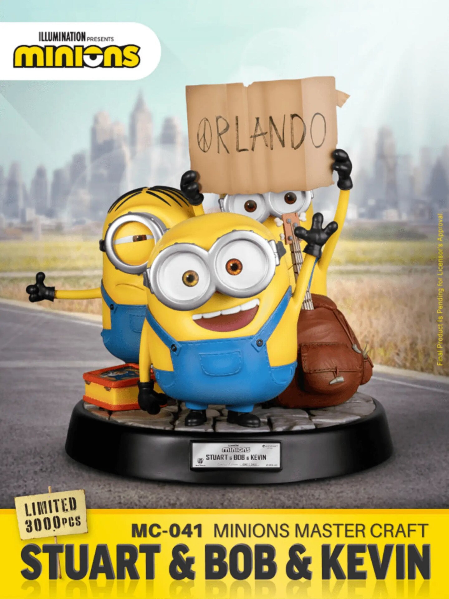 Despicable Me Minions Master Craft Table Top Statue