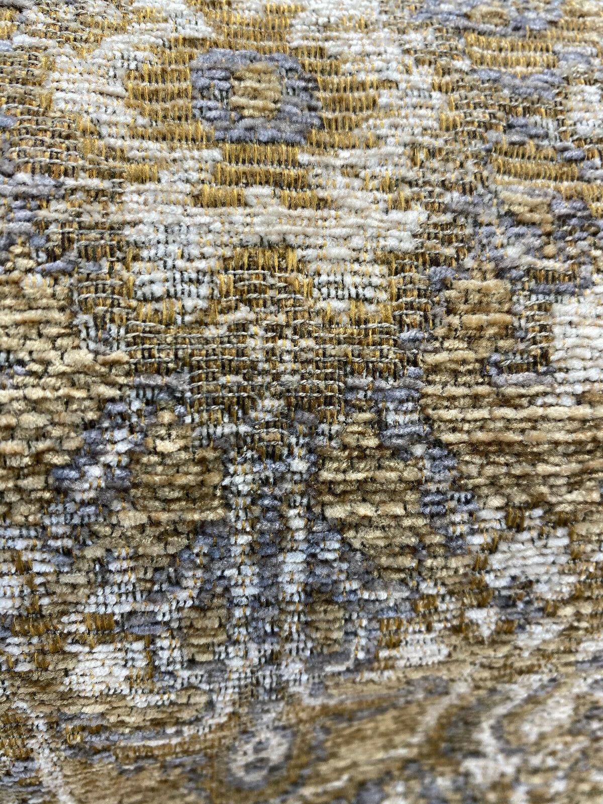 1 Yard Upholstery Chenille Fabric Mill Creek Hamaden Alabaster Gold 80% Rayon Chenille 14% Polyester 6% Rayon 56 Inch Width