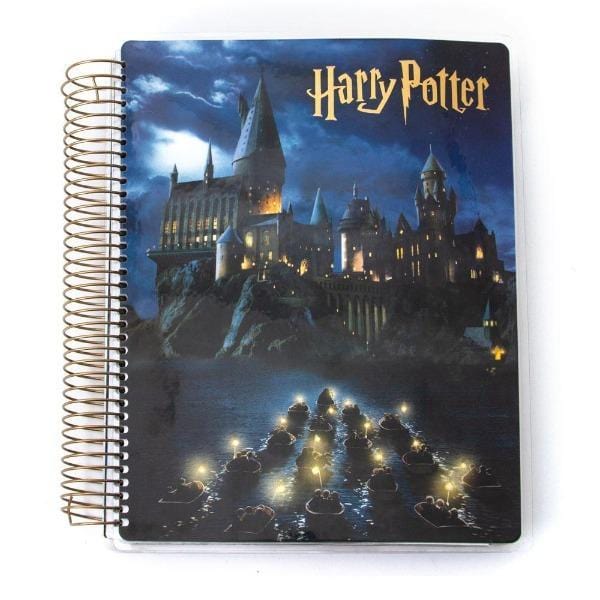 Weekly Planner - 12 Month Undated Harry Potter Hogwarts at Night
