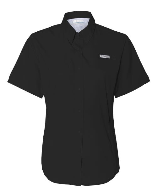 Columbia® Women's PFG Tamiami II Short Sleeve Shirt UPF 40 Polyester Vented