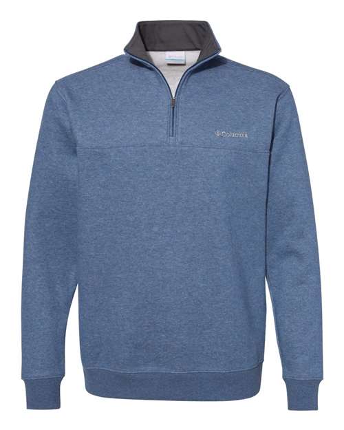 Columbia® Men's Hart Mountain Half Zip Sueded Fleece Sweatshirt