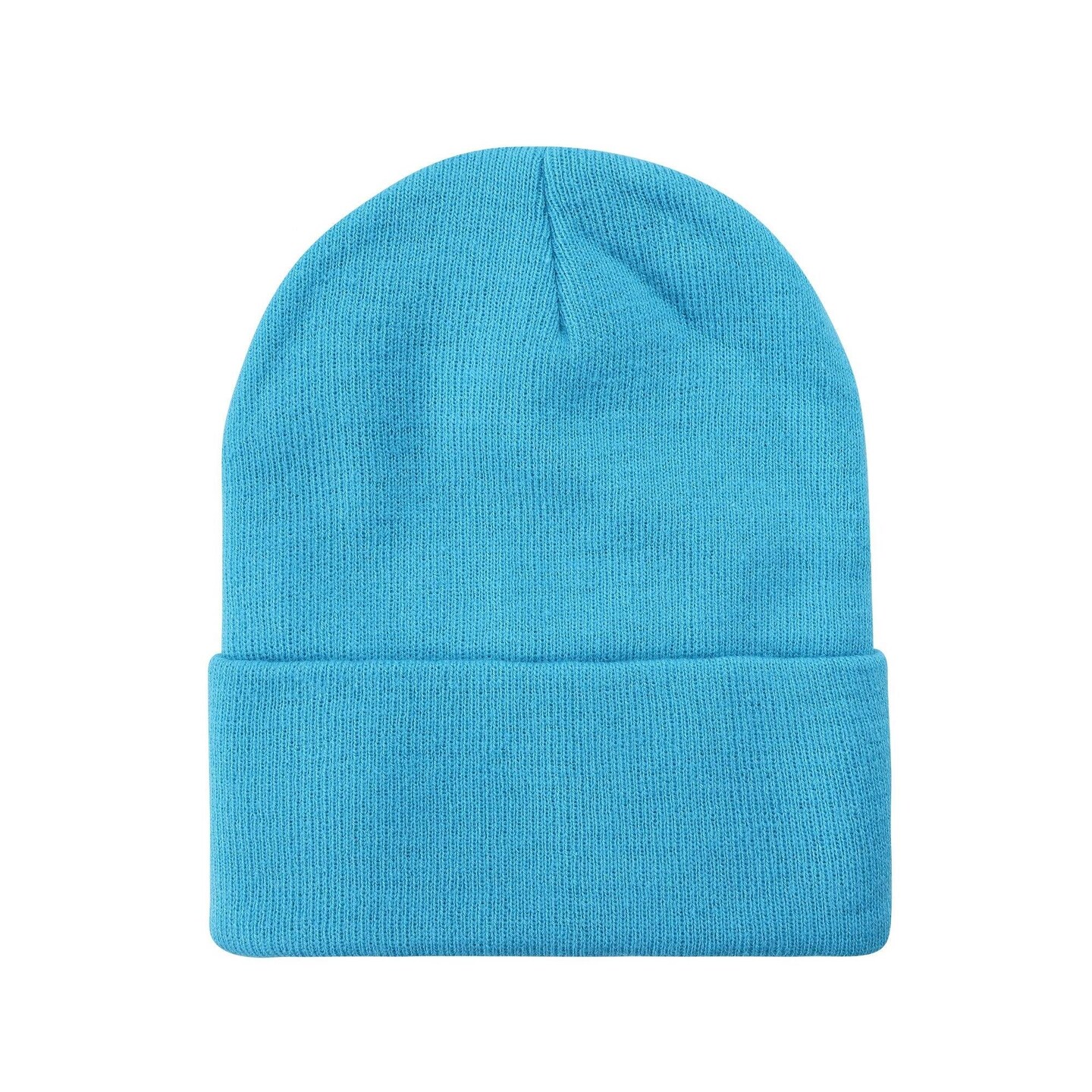 LB Long Beanie Acrylic Knit Hat for Cold Weather and Casual Style