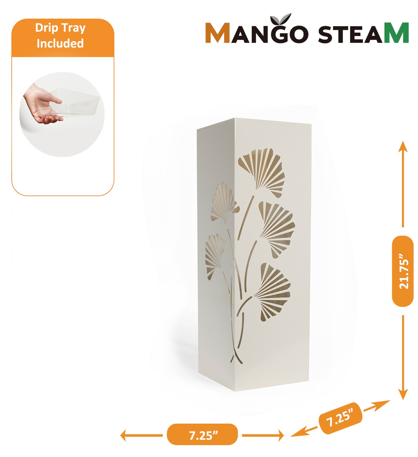 Mango Steam Japanese Ginkgo Leaf Umbrella Stand