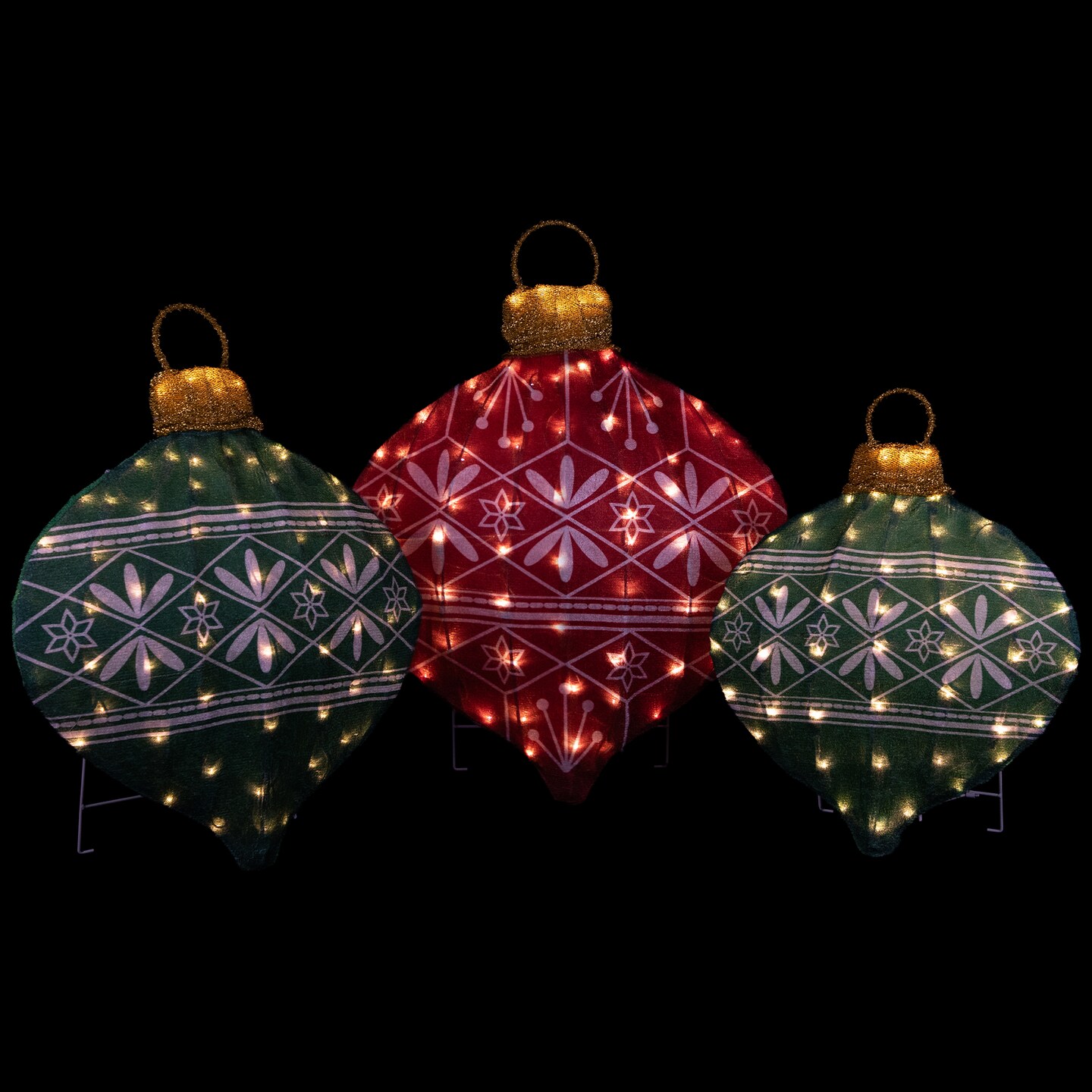 Northlight LED Lighted Ornaments Outdoor Christmas Decoration - 30&#x22;