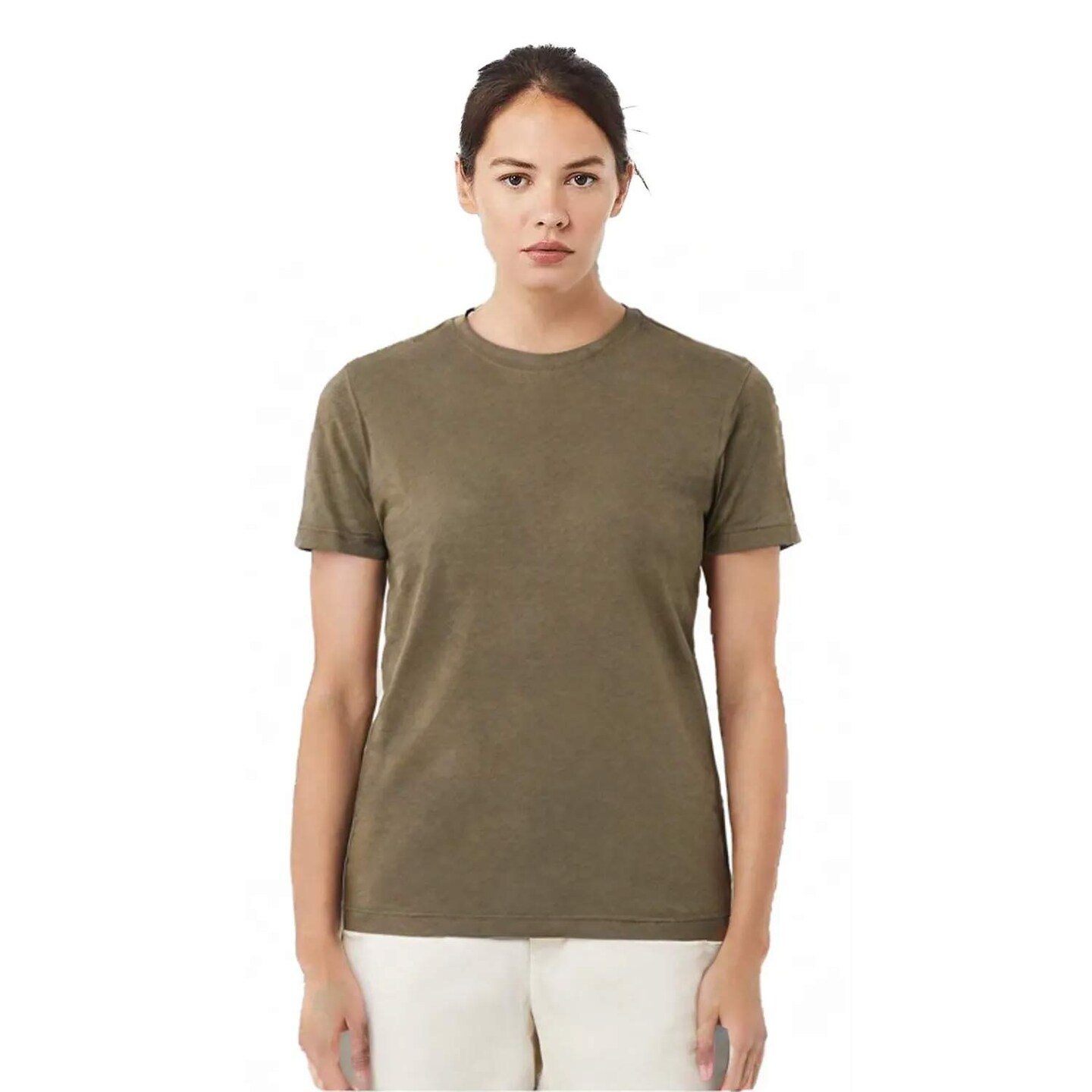 BELLA+CANVAS Men’s Triblend Crewneck Short Sleeve T-Shirt for Summer Wear, Casual Style & Lightweight Everyday Tee