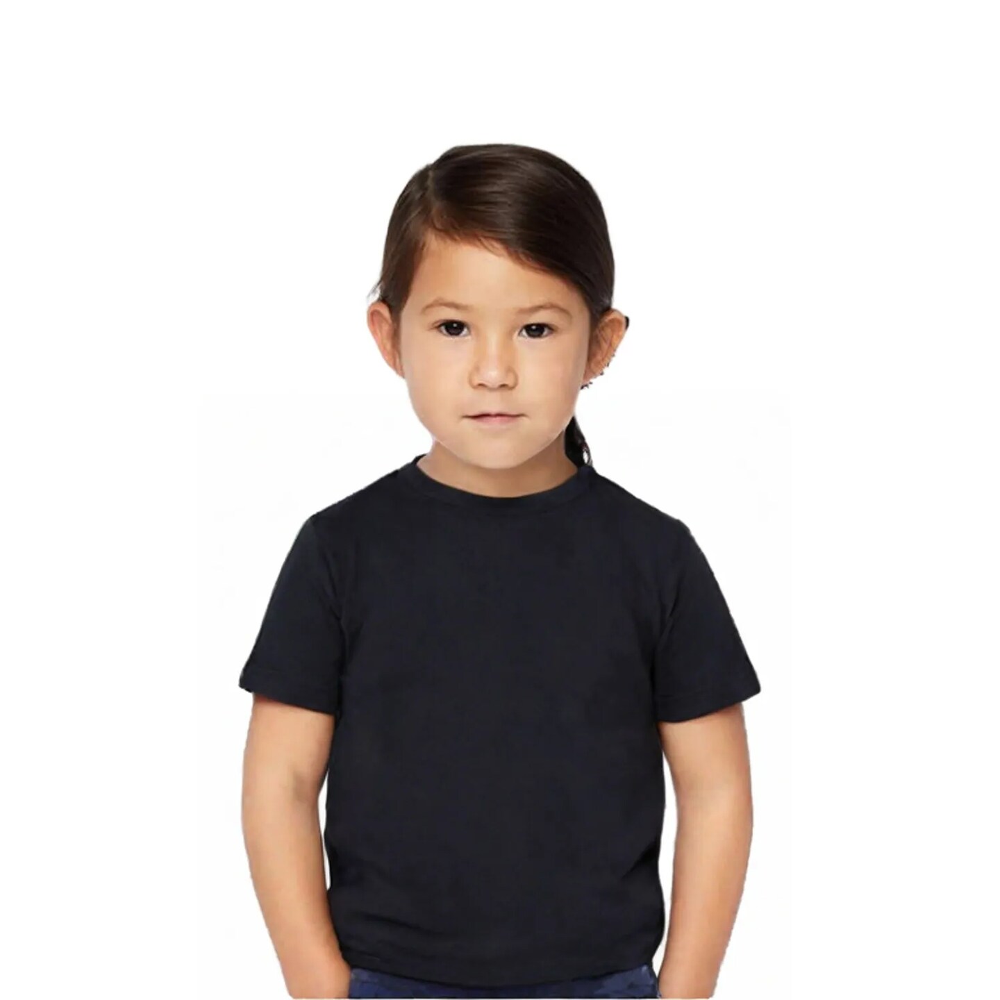 BELLA+CANVAS Toddler Jersey Tee Soft Cotton Crew Neck Short Sleeve Kids T-Shirt Everyday Wear