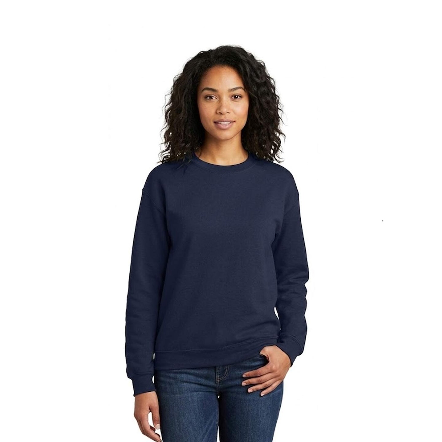 Gildan Heavy Blend Long Sleeve Crewneck Sweatshirt for Everyday Wear & Winter Outfits