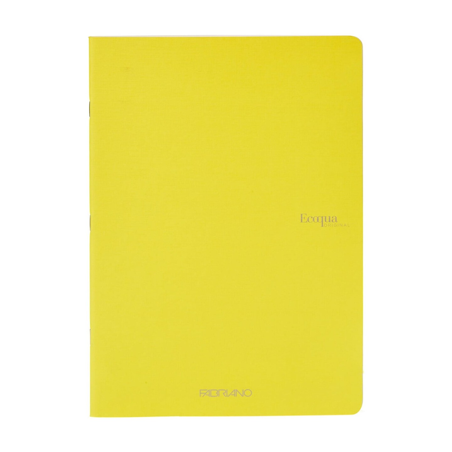 Fabriano Ecoqua Original Saddle-Stitched Notebook, Size A5, 40 Sheets, 5.8" x 8.3"