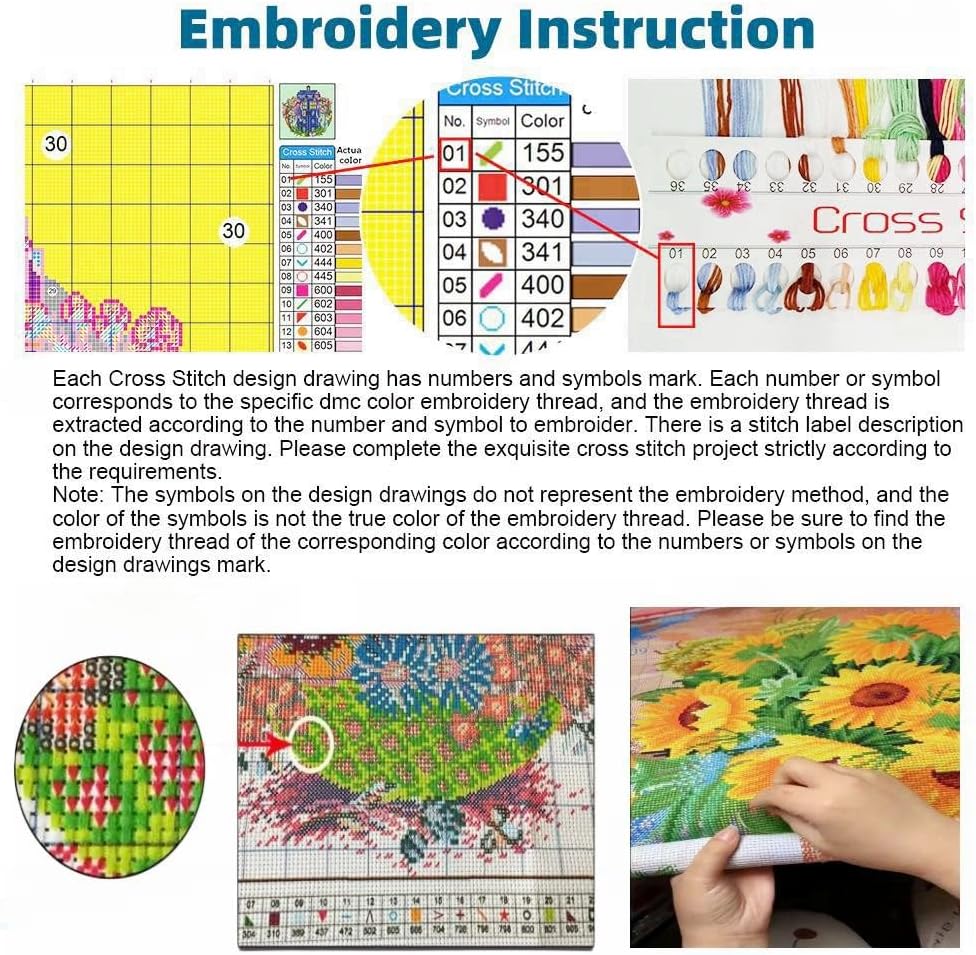 Red Truck with Christmas Tree Golden Retrievers DIY 11CT Stamped Cross Stitch Kits for Beginners Easy Needlepoint