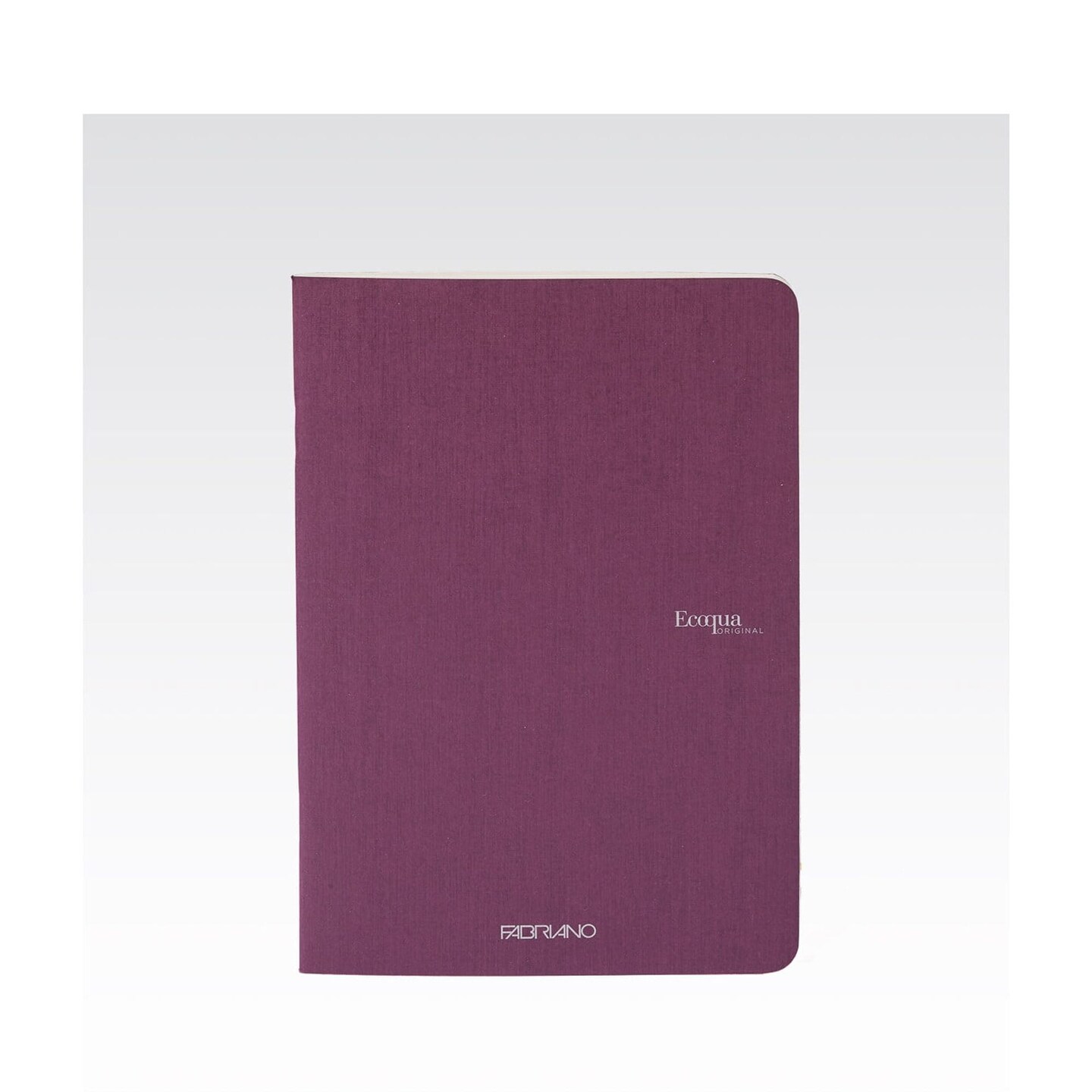 Fabriano Ecoqua Original Saddle-Stitched Notebook, Size A4, 40 Sheets, 8.3" x 11.7"