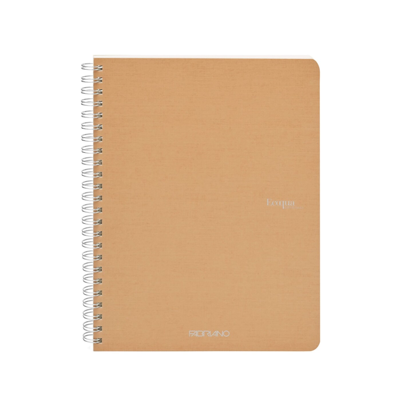 Fabriano Ecoqua Original Spiral-Bound Notebook, A5, 70 Sheets