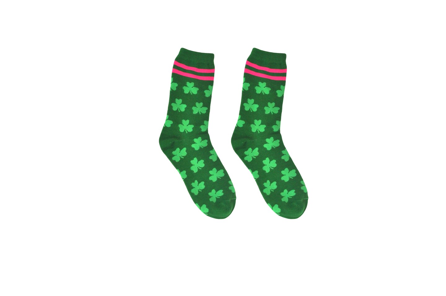 Everything Legwear St. Patrick&#x27;s Day Clover Crew Sock