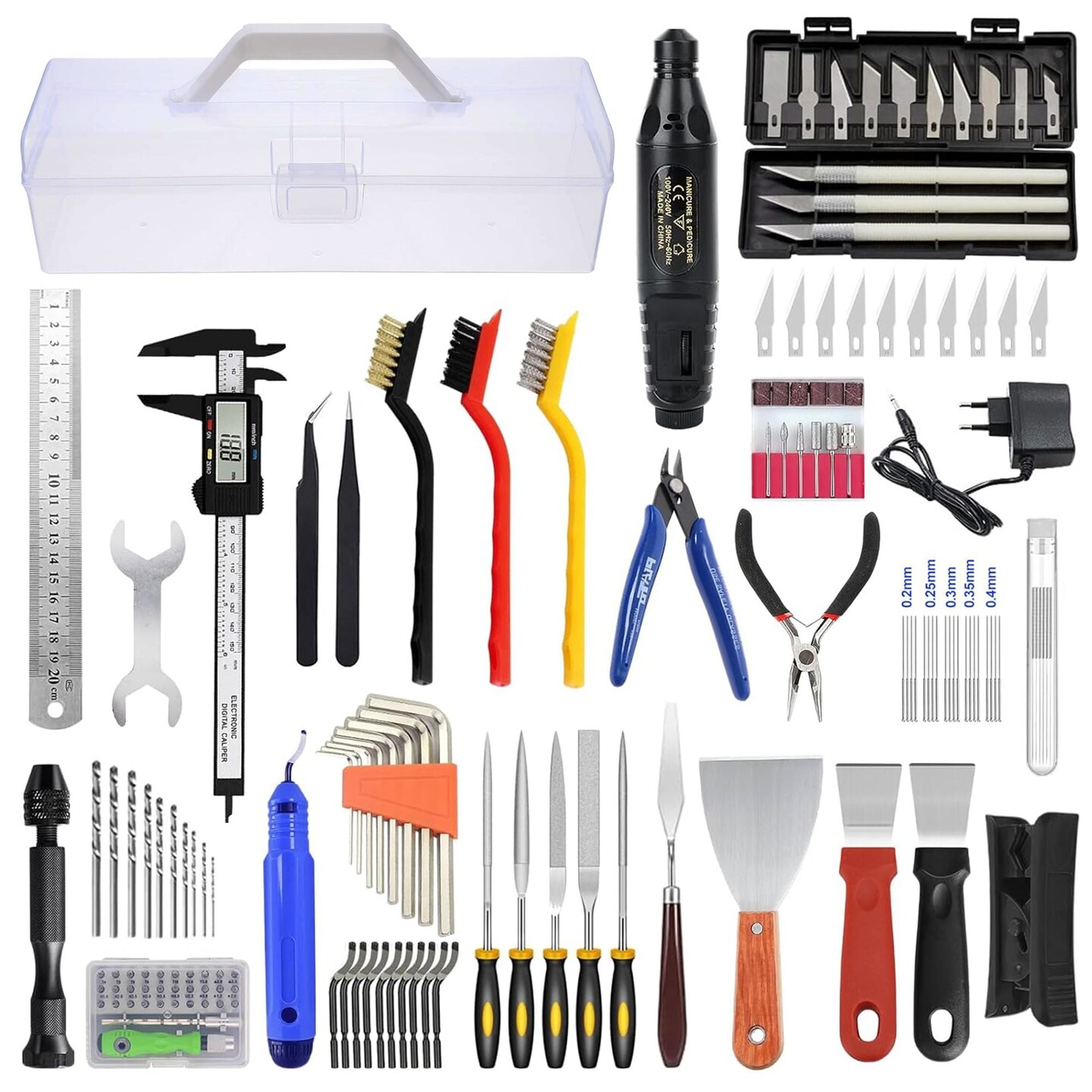 139 Piece 3D Printer Tool Kit & 3D Printer Cleaning Kit