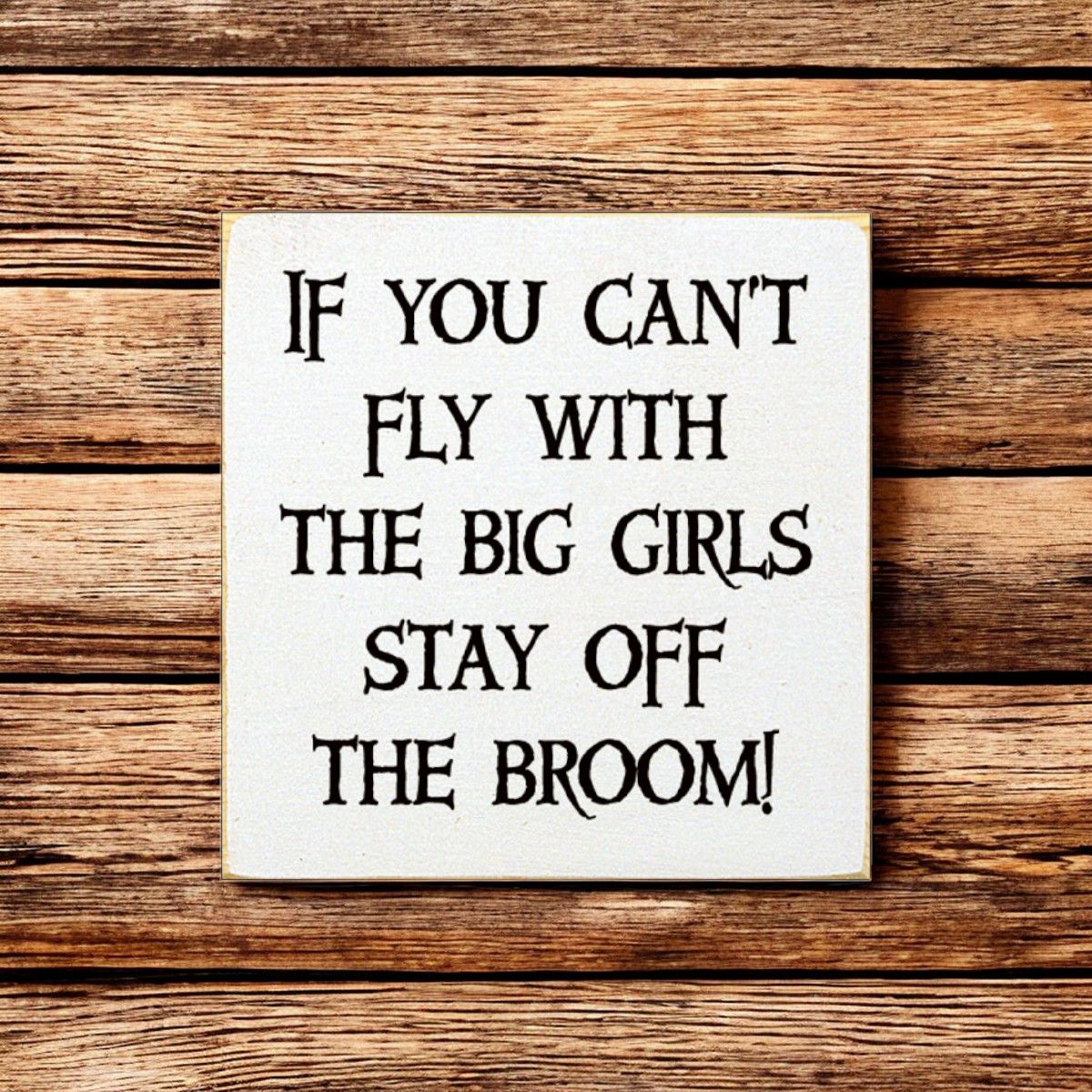 Handcrafted Knotty Pine Wood Sign 7x7 Rustic Farmhouse Wall Art Decor