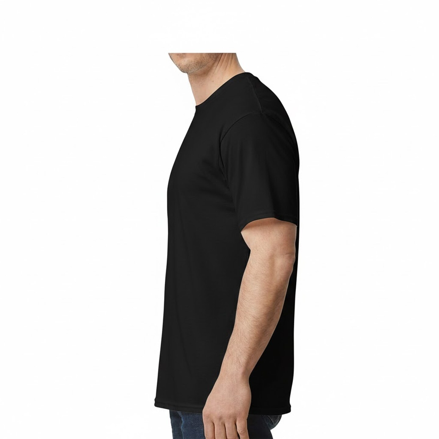 Gildan Ultra Cotton Men’s Tall T-Shirt, Classic Fit Basic Tee, 6 oz. 100% Cotton