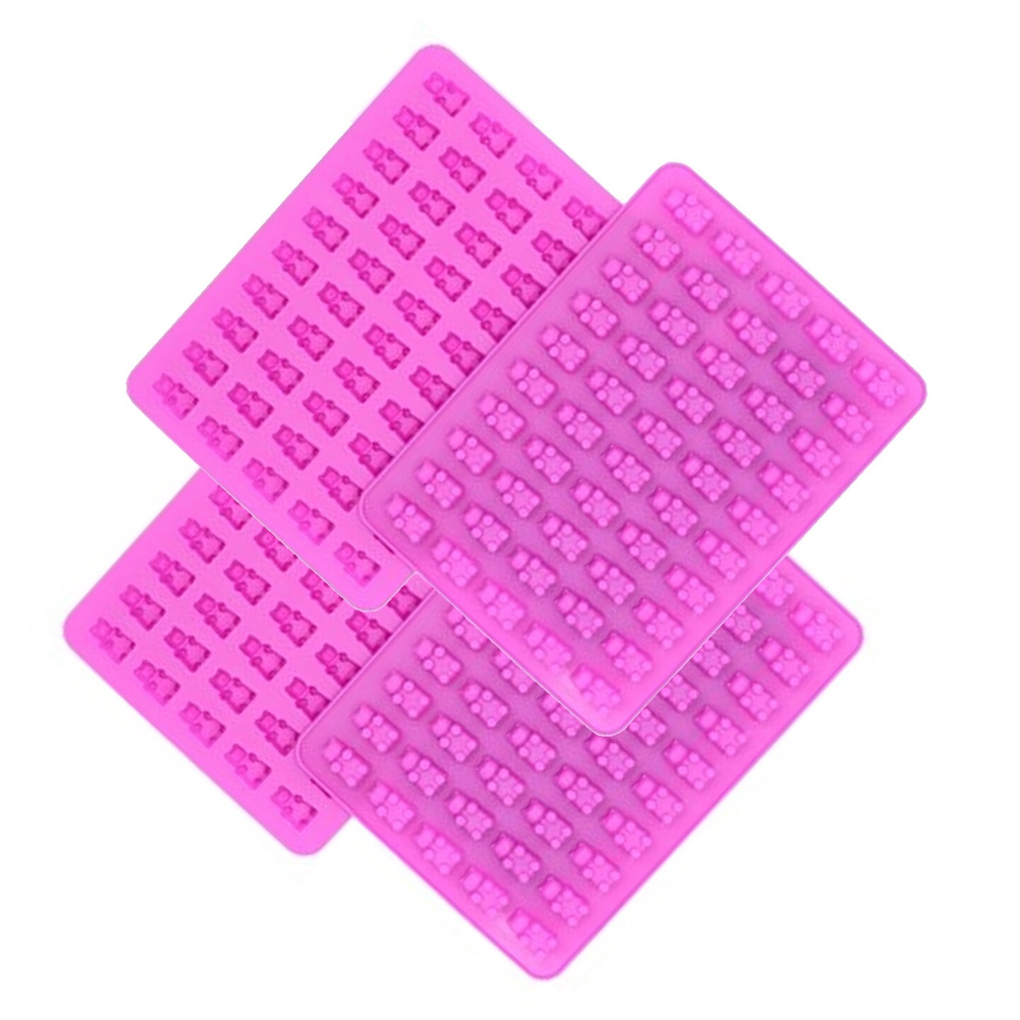 Silicone Gummy Bear Molds Two Pack