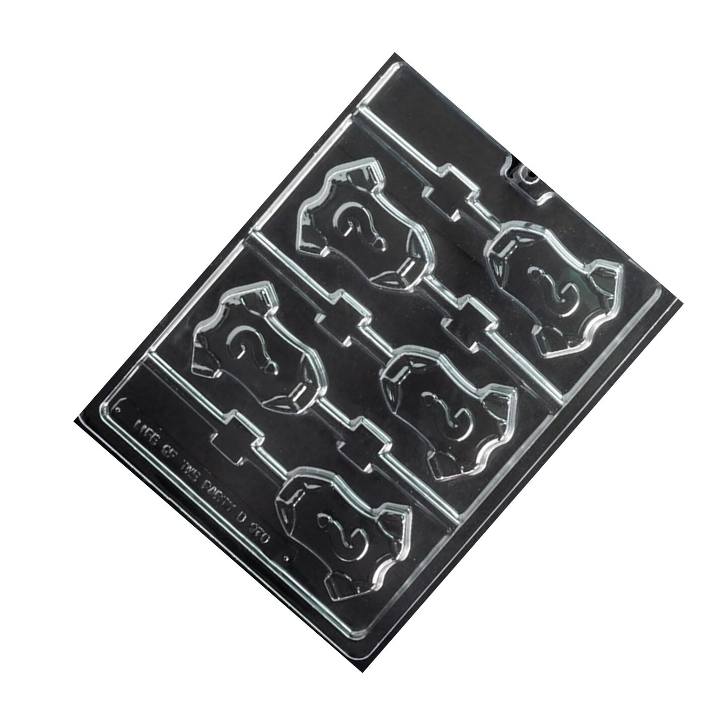 Question Mark Onesie Chocolate Lolly Mold