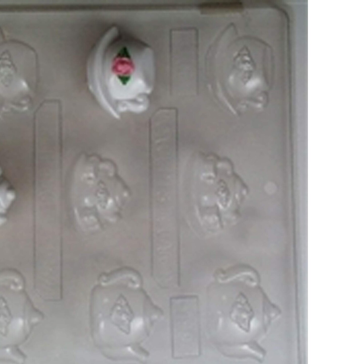 Tea Party Assortment Chocolate Mold for Delightful Tea-Themed Treats