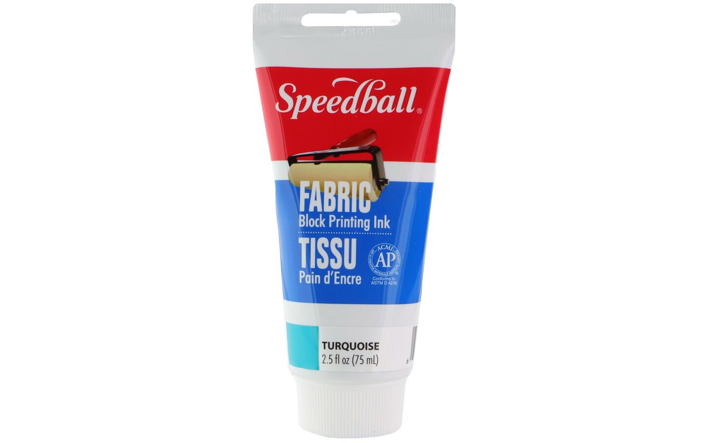 Speedball Fabric Block Printing Ink 2.5oz Turquois