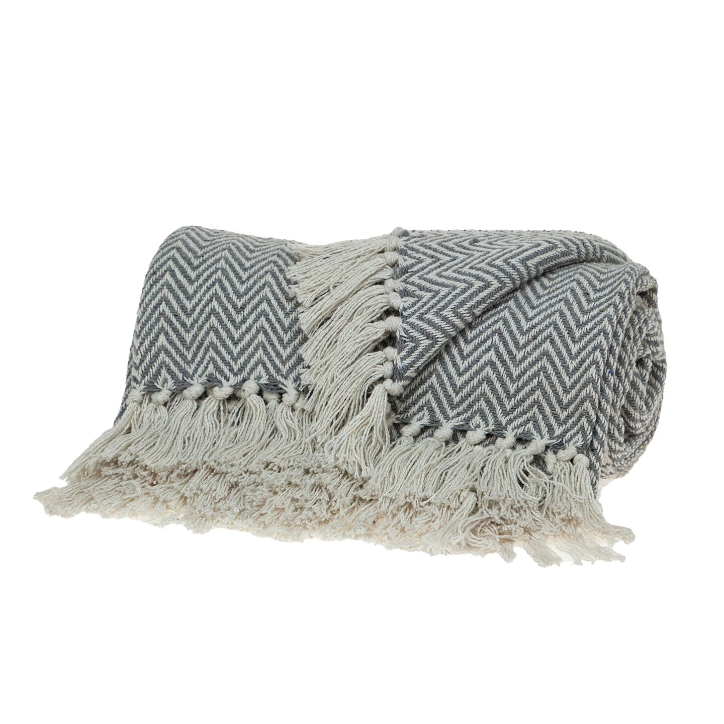 Edge Collections - Artisan Woven Transitional Throw for Cozy Spaces - 1 Piece