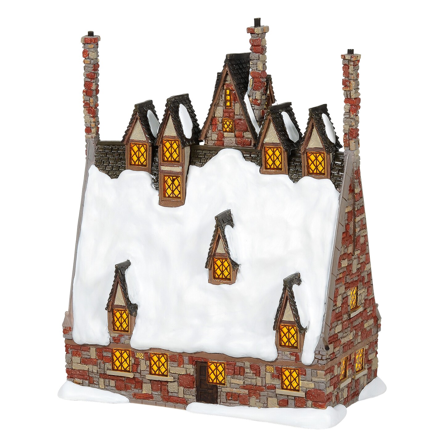 Department 56 Harry Potter Village The Three Broomsticks Lit Building Figurine 9.3in H