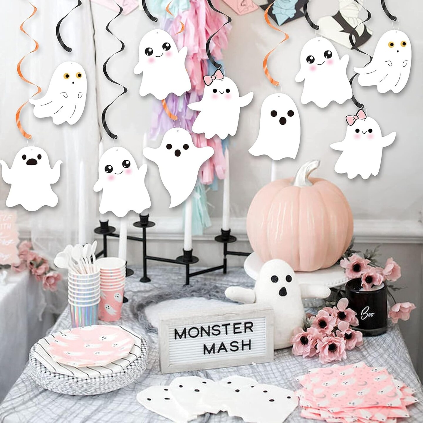 20pcs Ghost Hanging Decorations