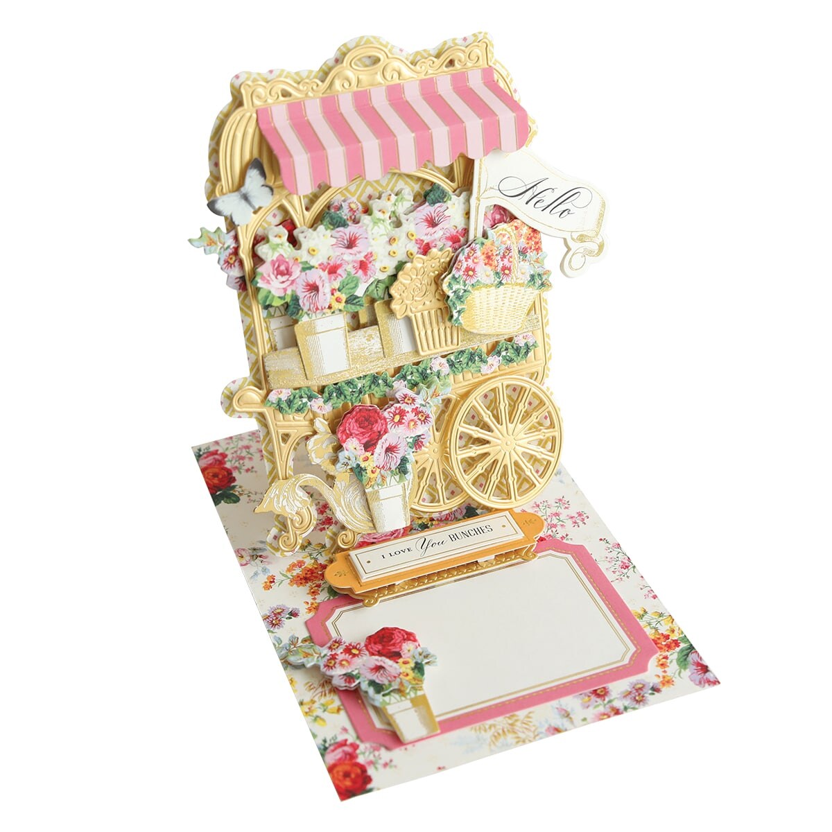 Flower Cart Easel Finishing School Craft Box