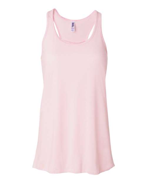 BELLA + CANVAS Women’s Flowy Crewneck Tank 8800 – Relaxed Fit Sleeveless Tee for Summer Wear