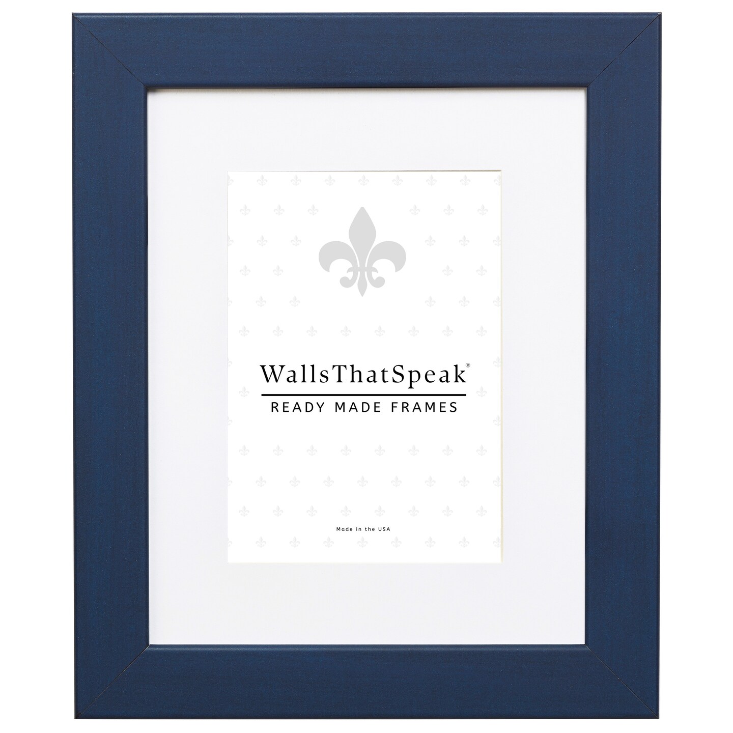 11x14 Matted Picture Frame, Colori 125 1.25 Inch MDF  Moulding, Wall Display Frame for Art, Posters, or Photos by wallsthatspeak