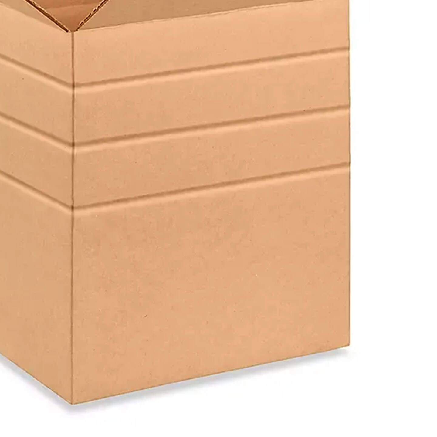 250 Pack Eco Friendly Multi Depth Corrugated Cube Boxes for Moving Storage Shipping 10 x 10 x 12 Inch