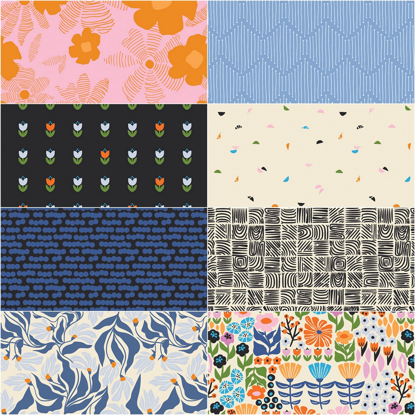 The Cur8tor Fat Quarter Bundle in Modernista by Art Gallery (FQWCUR8MO3)