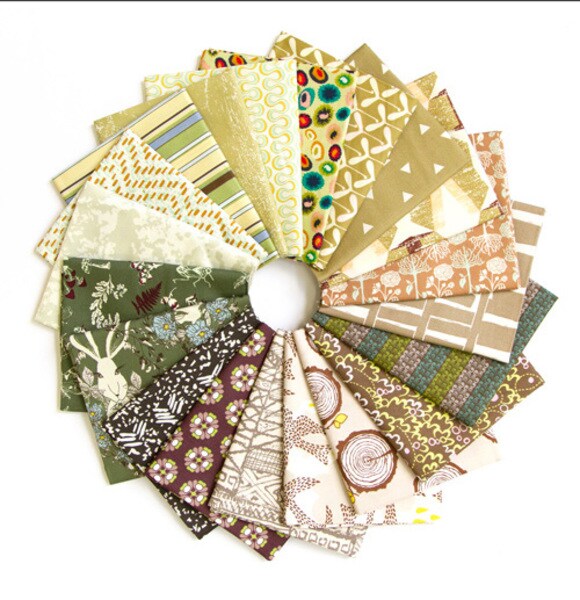 Forest Green Spectrum Fat Quarter Bundle by AGF Studio for Art Gallery (CBS-FQ804)