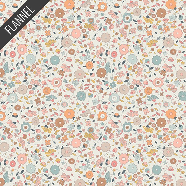 Small and Sweet Flannel in Pastel (f34903a) | Art Gallery Flannel | AGF Studio | Art Gallery