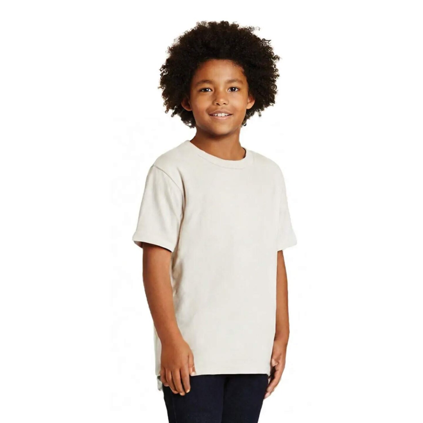 Gildan Youth Heavy Cotton Crewneck Short Sleeve T-Shirt for Outdoor Play & Custom Printing Cotton Tee