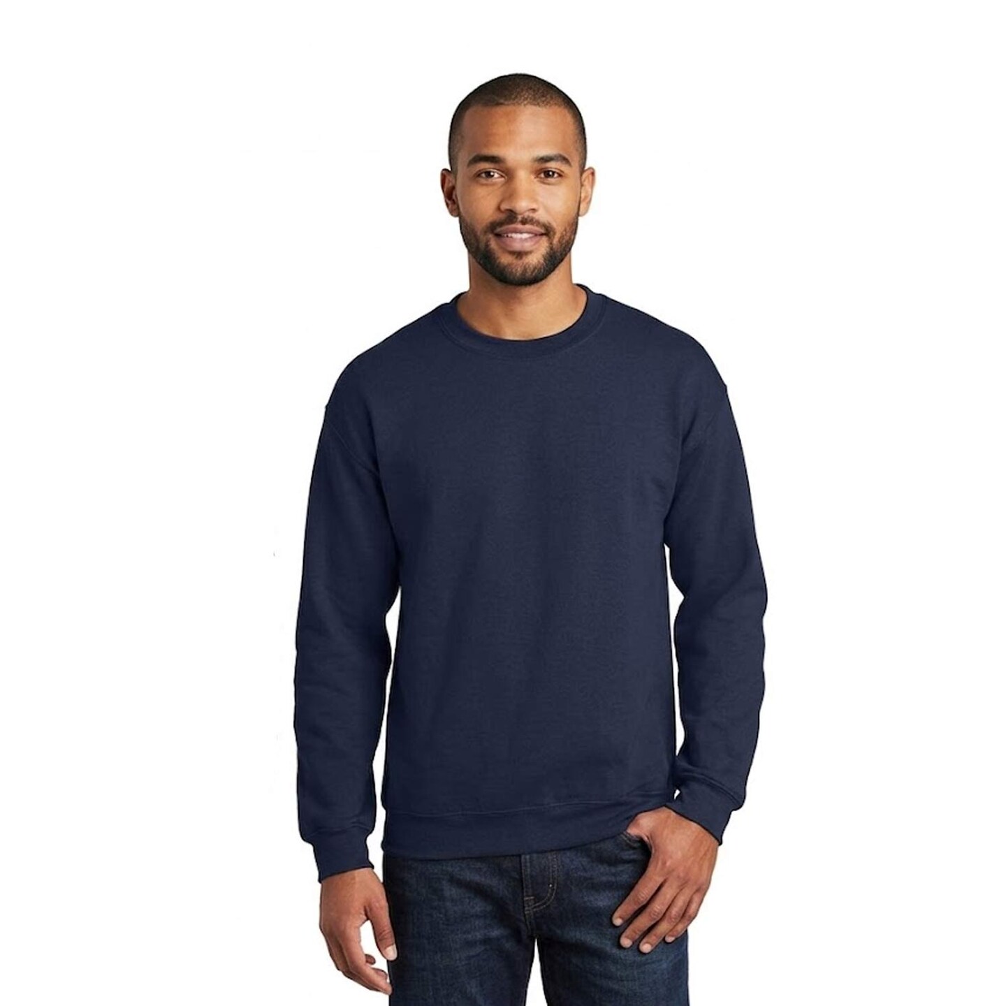 Gildan Heavy Blend Long Sleeve Crewneck Sweatshirt for Everyday Wear & Winter Outfits