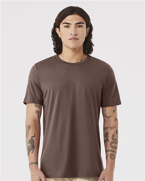 BELLA+CANVAS Luxury Comfort Jersey Tee for Everyday Wear, Casual Style & Premium Soft Cotton Unisex Shirt