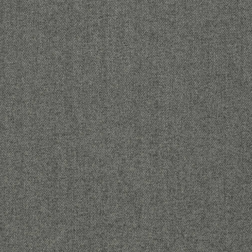 Charcoal - Grey & Silver Herringbone & Chevron,Small Scale Upholstery Fabric 54 Inches"