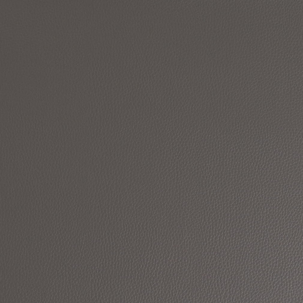 Gunmetal - Grey & Silver Leather Grain,Plain & Solid Upholstery Fabric 54 Inches"